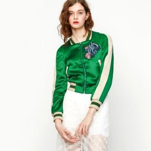 Maje Bacary Bomber Jacket